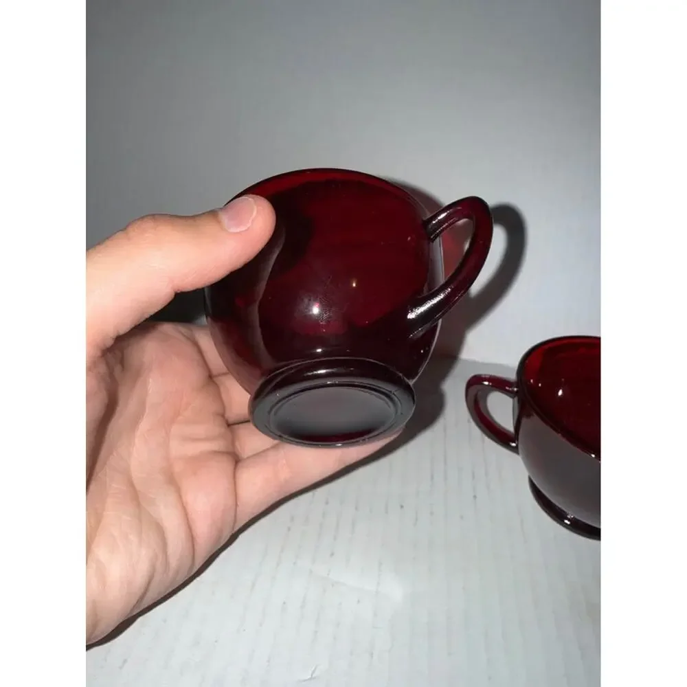 Anchor Hocking Early American Prescut 3 Footed Clear Glass Candy Nut Dish